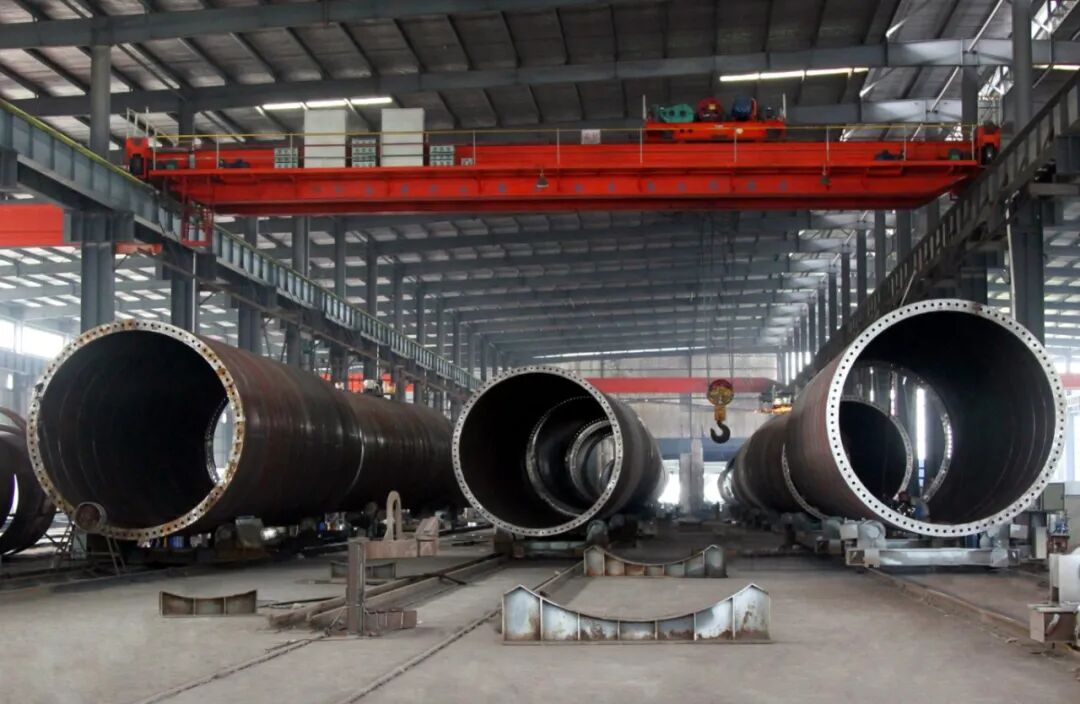 重慶鋼鐵成功中標四川省某風電項目塔筒制造用鋼材